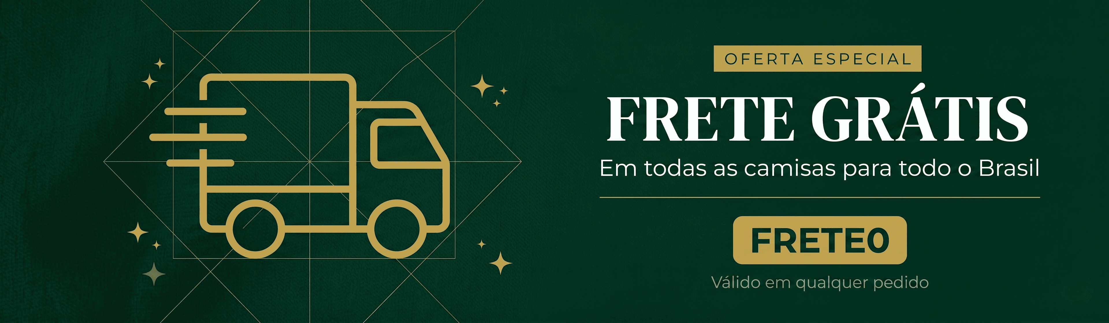 FRETE GRÁTIS EM TODO O SITE. — Use o cupom FRETE0 — entrega para todo o Brasil sem valor mínimo.
