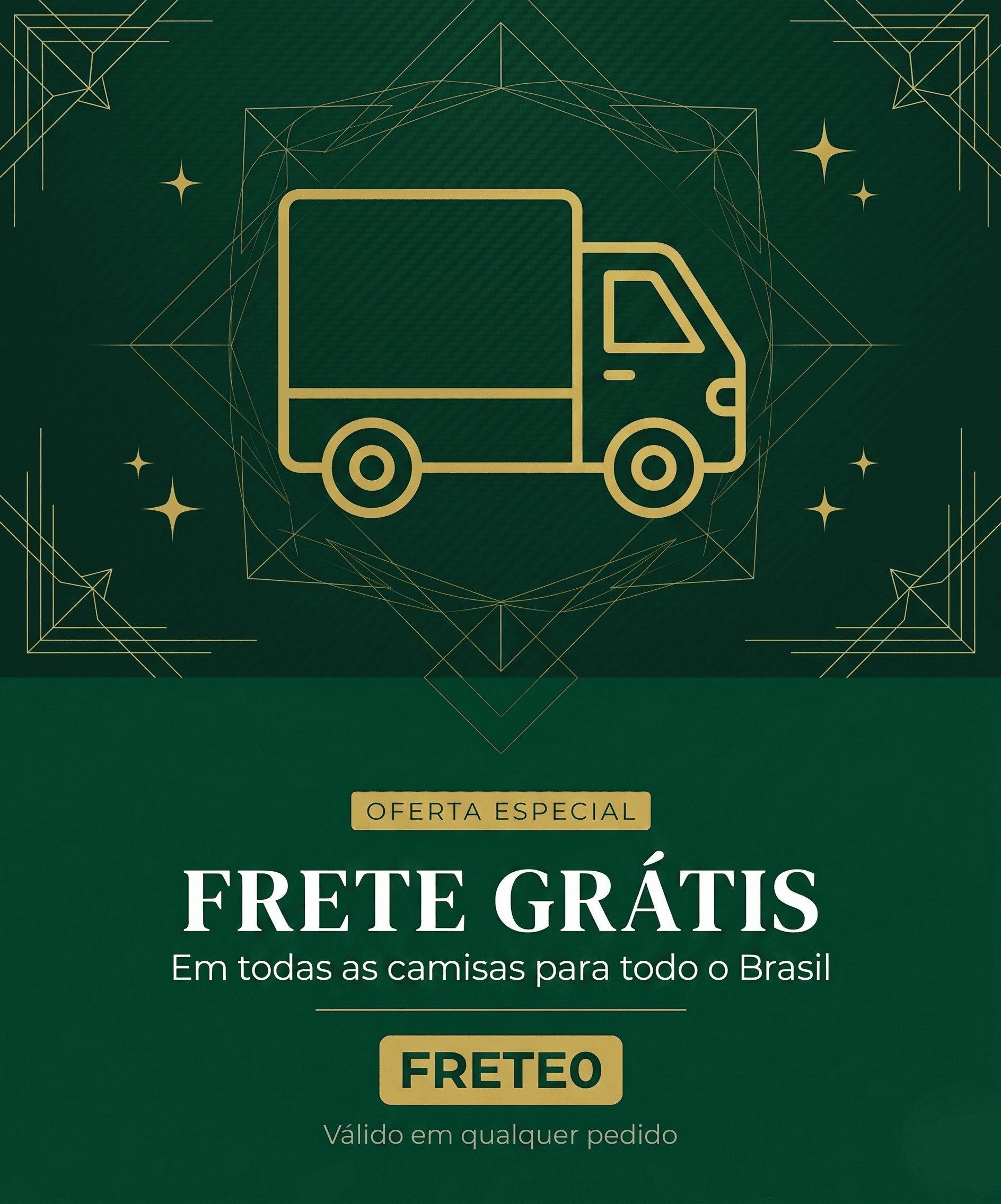 FRETE GRÁTIS EM TODO O SITE. — Use o cupom FRETE0 — entrega para todo o Brasil sem valor mínimo.